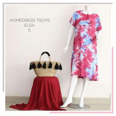 Home dress tie dye baju hamil daster busui hamil menyusui jumbo katun 5