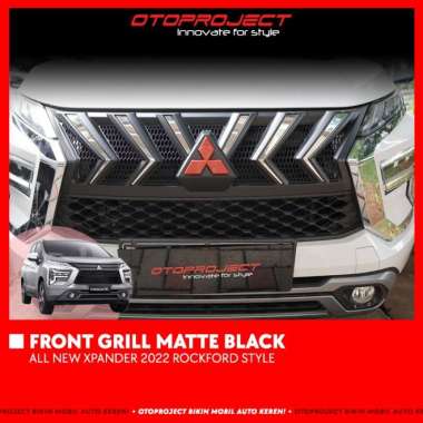 FRONT GRILL A.N XPANDER 2022 ROCKFORD SYLE MATTE BLACK