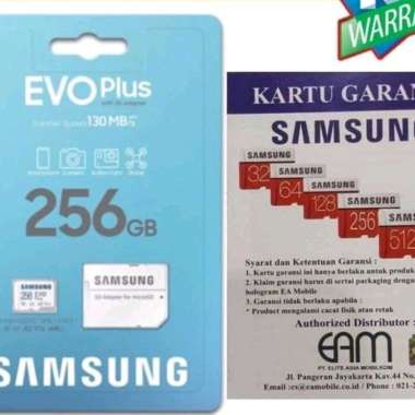 Jual Samsung Ssd Evo Plus Microsdxc 256 Gb Original Murah - Harga