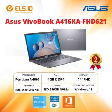 Jual Asus Vivobook 14 A416 Ka Fhd621 Original Murah - Harga Diskon