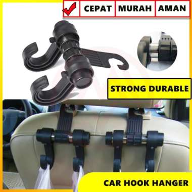 CAR HOOK HANGER GANTUNGAN MOBIL CAR HANGER HOLDER HEADREST KAIT BARANG