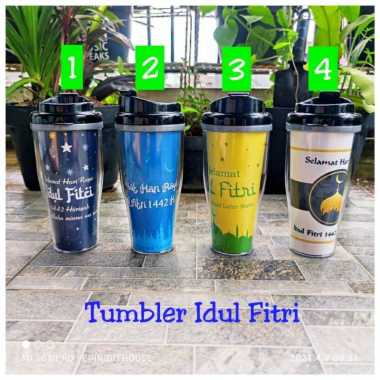 Tumbler Idul Fitri Souvenir Gift Lebaran Parcel Hadiah Parcel Custom tumbler+box