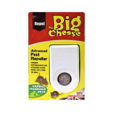 Repel Big Cheese Alat Pengusir Tikus Ultrasonic & Electromagnetic