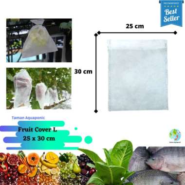 Easy Grow Pembungkus Buah Buahan Pembungkus Brongsong Buah Fruit Cover Size L PUTIH FULL