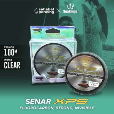 senar pancing xps fluorocarbon 100m,senar pancing terkuat ukuran 0.45