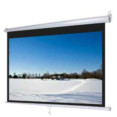 Jual SCREEN PROJECTOR Wall Motorized Layar Proyektor [70 x