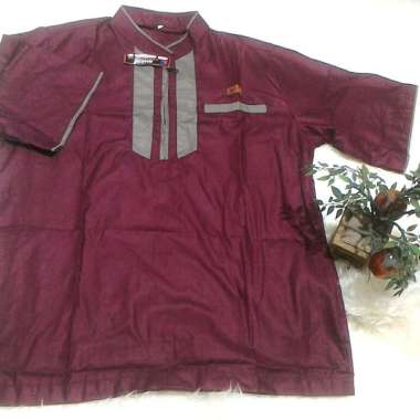 Gamis Koko Jumbo 6L 5L Biru Muda