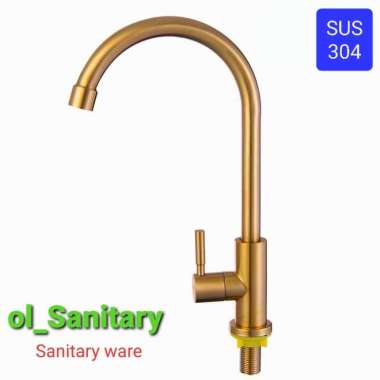 kran sink tanam kran cuci piring kran sink hitam kran meja tanam GOLD