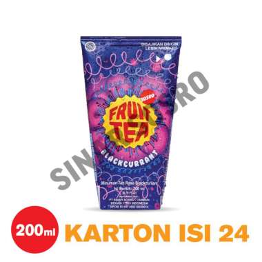 Jual Fruit Tea Sosro Strawberry Minuman Teh [Genggam/ 200 ...