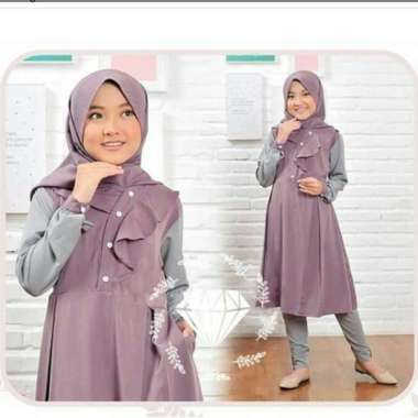 Jual gamis anak tanggung /baju muslim anak perempuan
