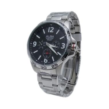 Jual Alba Analog Tali Rantai Jam Tangan Pria 161202 