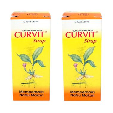 Jual Daily Deals - Curvit Syrup Suplemen Makanan [60 mL/ 2   