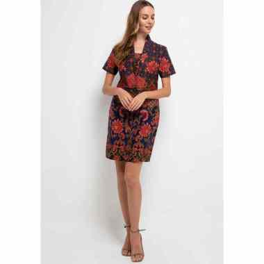 Jual Batik Arjunaweda Sackdress Batik Rangrang Isi III 19B132032 Wanita