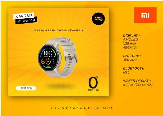 Jual Xiaomi Mi Watch Second Juli 2022 - Garansi Resmi & Harga Murah