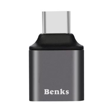 Jual Benks Mini USB 3.0 Female to Type-C Male Adapter 