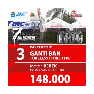 Jual Mr Montir Paket Kebut Motor Bebek Ganti Ban IRC TT 