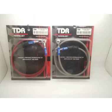 TDR Racing Brake Hose Selang Rem [35 Inch] Silver