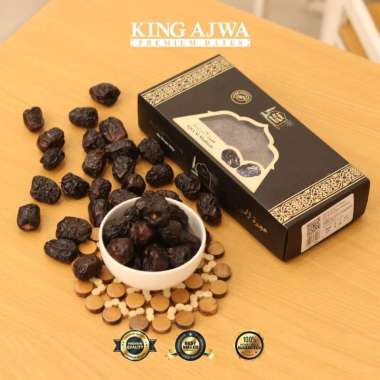 Kurma Ajwa premium - Kurma Premium - Kurma Ajwa Original - Ajwa - Kurma Ajwa Asli - Kurma Nabi 400g