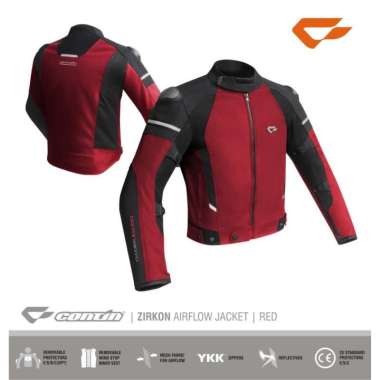 Continmoto Jaket Contin Zirkon S Red