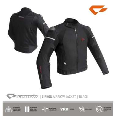 Continmoto Jaket Contin Zirkon L Black