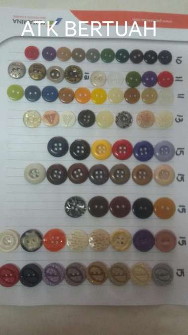 K10 K12 KANCING KECIL KEMEJA