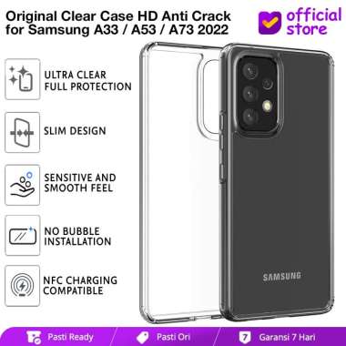 Jual Samsung Galaxy A73 Clear Silicone Cover Agustus 2022 - Garansi