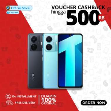 Jual Vivo T1 Pro Turbo Black Original, Murah & Diskon Desember 2022