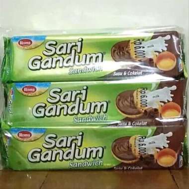 Gandum Pack Jual Roma Sari Gandum Sandwich 1 Pack Termurah - Harga Grosir Terupdate ...
