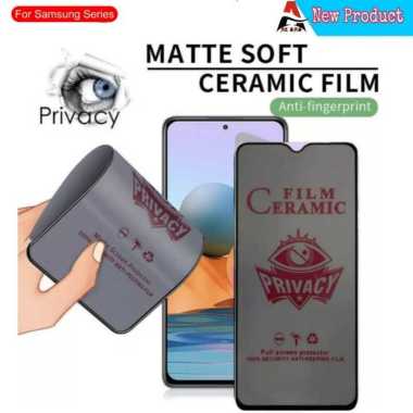 Tempered Glass Samsung A70 A70s A20s A50 A50s A30s A20 Full Cover Ceramic Anti Spy Samsung A20