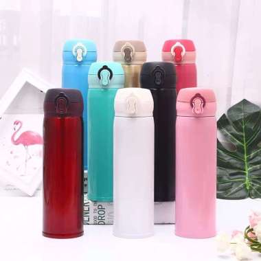 Termos Niagara Kancing 500ml Stainless Steel Tahan Panas Botol Minum
