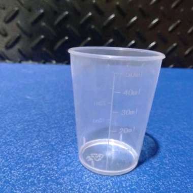 Gelas Takar 50ml / Gelas Ukur 50 ml non corong