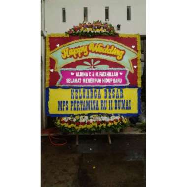 Karangan Bunga/ Bunga Papan / Papan Ucapan/Papan Karangan Bunga 2 x 2 2