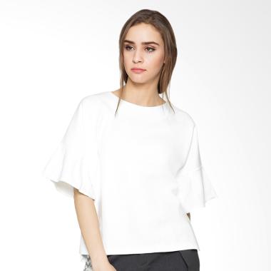 jual blouse putih lengan panjang wanita terbaru harga jual blouse putih lengan panjang wanita terbaru harga