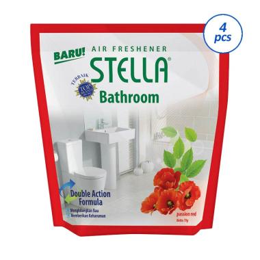 Jual Stella Bathroom Passion Pengharum - Red [70 g/4 pcs