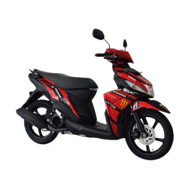 Jual Yamaha Mio M3 125 Custom Sepeda Motor - Red Monster 