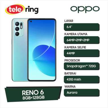 Oppo Reno 6 - Harga Agustus 2021 | Blibli