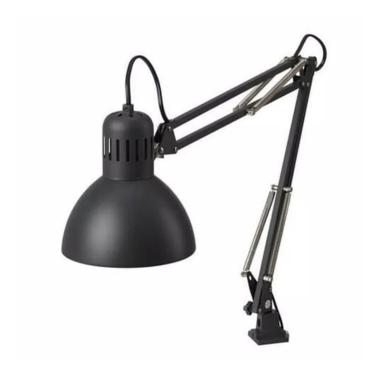 Ikea Tertial Lampu Meja - Hitam Black