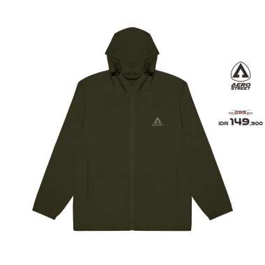 Aerostreet Windbreaker Jaxton Jacket Army IAAAA S