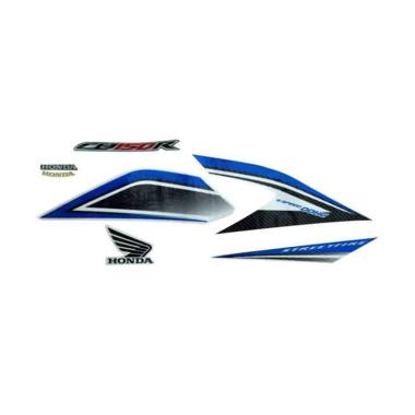AHM Sticker Body Kanan for Honda New CB150R StreetFire K15G White Blue