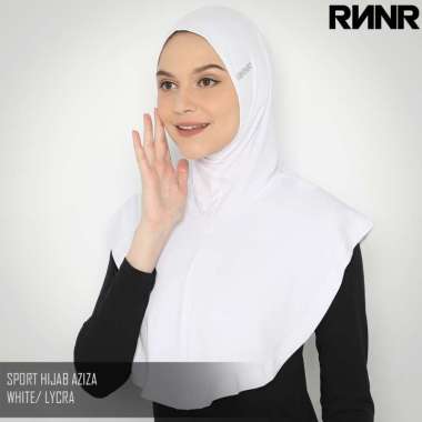 Jual Hijab Sport Putih Menutupi Dada Kekinian Terbaru - Harga Promo
