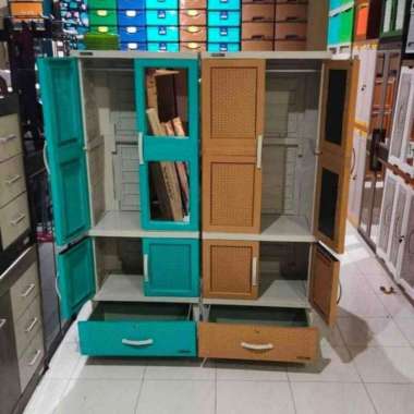 lemari plastik napolly gantung JUMBO