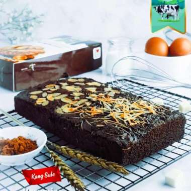 Brownies Panggang Susu Lembang