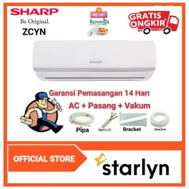 Jual Ac Sharp 1 2 Pk Ah 5 Zcyn R32 Original, Murah & Diskon Januari