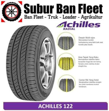 Achilles 165/80 R13 Tipe 122 Ban Mobil Carry T120SS Xenia