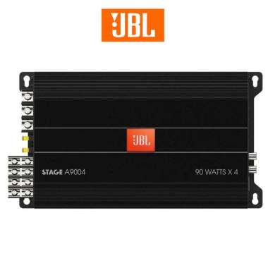 JBL Stage A9004 (4 Ch) Power Amplifier 4 Channel Audio Mobil Black