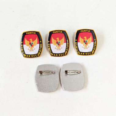 Mulyocreative Pin Logo Garuda Panitia Kecamatan / 4pcs