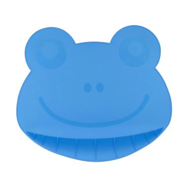 Jual Nuby Frog Silicone Placemat Peralatan Makan - Blue 