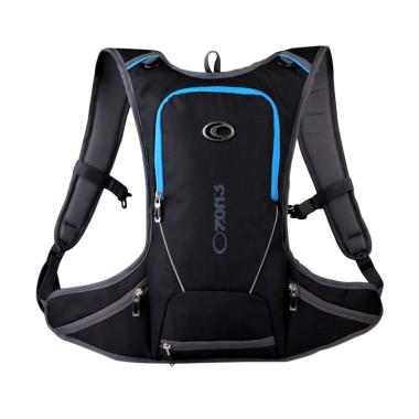 jual ozone bag xt01 hydropack helmet mesh black blue jual ozone bag xt01 hydropack helmet mesh black blue