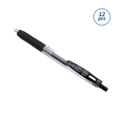 Jual Zebra Sarasa    Pen Clip Ballpoint Gel - Hitam [1 pack