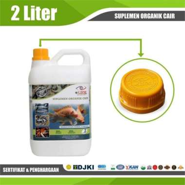 Suplemen Organik GDM Untuk Perikanan 2 LIter